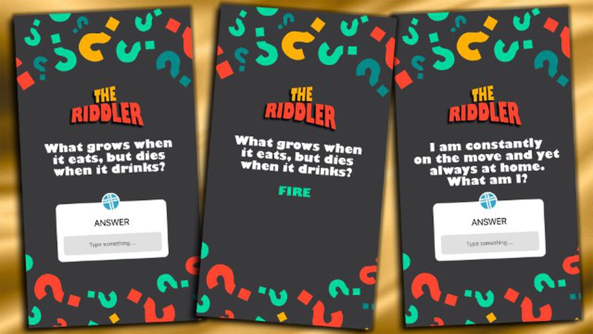 The Riddler image number null